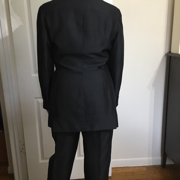 Navy Blue JACKIE JON/NEW YORK Pant Suit - Picture 2 of 7